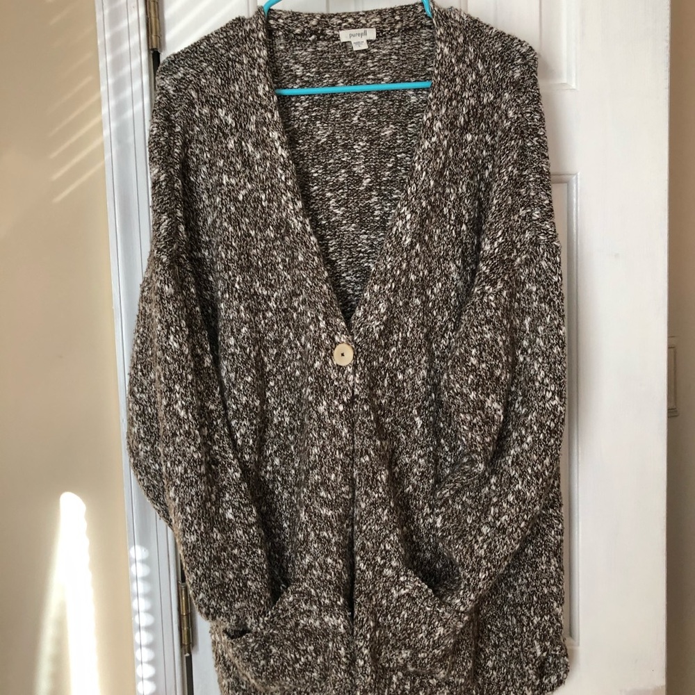 Brown sweater